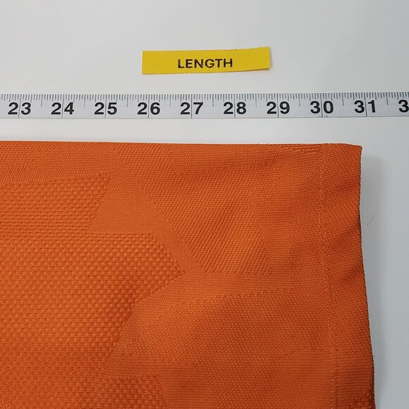 Nike Tiger Woods Jacquard Polo Shirt Mens XXL 2XL Orange Golf Short Sleeve PP06X - Picture 8 of 8